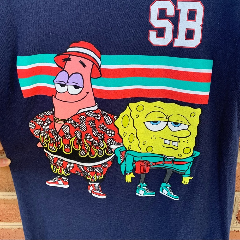 SpongeBob SquarePants & Patrick the starfish graphic T-shirt, M, Nickelodeon